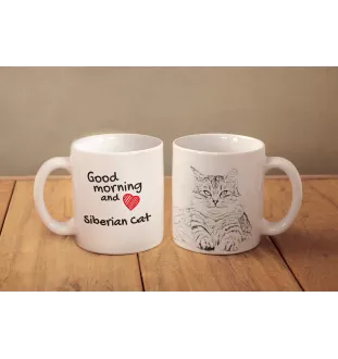Sibirische - Tasse mit Katze, personalisierte Tasse mit Druck, klassisches Geschenk für jede Marke Art-Dog