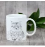 Sibérien - tasse avec un chat, une tasse adorable avec une illustration, un cadeau avec votre photo de la marque Art-Dog