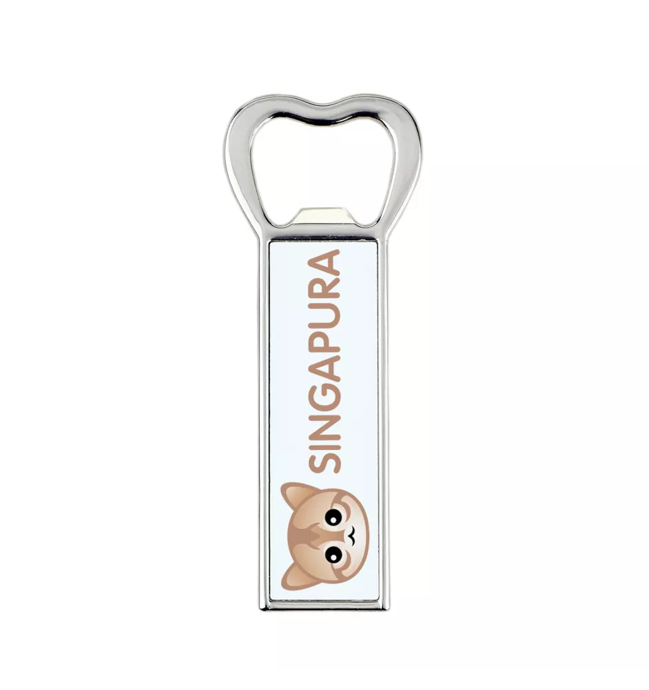 Singapura - bottle opener with the graphics and logo of the Art-Dog brand