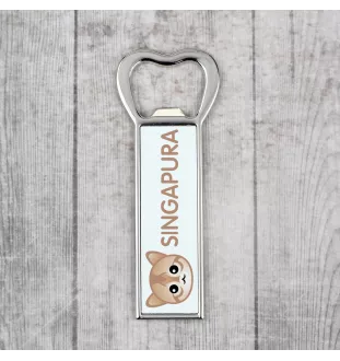 Singapura - bottle opener with the graphics and logo of the Art-Dog brand