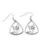 Chat Singapour - boucles d'oreilles avec un chat, boucles d'oreilles pendantes avec une image, bijoux personnalisés avec l'impression de la marque Art-Dog