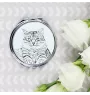 Siberian Cat - pocket mirror with a cat, personalized mirror for a purse, compact mirror with Art-Dog brand print
