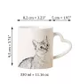 Kot singapurski kubek z kotem good morning serce Art-Dog