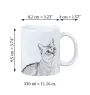 Singapura - tasse avec un chat, tasse avec une photo, cadeau personnalisé de la marque Art-Dog
