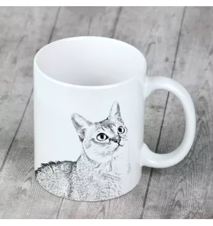 Singapura - Tasse mit Katze, entzückende Tasse mit Grafik, Geschenk mit Ihrem Foto von der Marke Art-Dog
