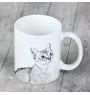 Singapura - cup with a cat, cute cup with graphics, a gift with your photo from the Art-Dog brand