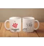 Singapura - cup with a cat, cute cup with graphics, a gift with your photo from the Art-Dog brand