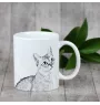Singapura - tasse avec un chat, une tasse joyeuse pour les amoureux des chiens, un cadeau personnalisé de la marque Art-Dog