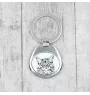 Somali Cat - keychain with a cat, keychain with a print, personalized pendant from the Art-Dog brand