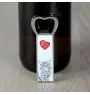 Somali Cat - bottle opener with a cat, personalized fridge opener, unique gift for men by Art-Dog brand