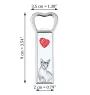 Sphynx - bottle opener with a cat, personalized fridge opener, unique gift for men by Art-Dog brand