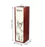 Sphynx - boîte à vin avec un chat, boîte à alcool avec une illustration, boîte personnalisée pour cadeau de la marque Art-Dog