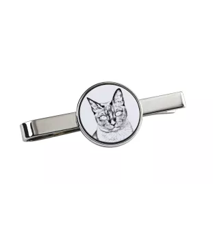 Tonkinese Katze - Krawattenklammer mit Katzenmotiv, personalisierter Krawattenclip, einzigartiges Geschenk für Männer von der Marke Art-Dog
