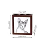 Sphynx - pen holder with a cat, desk organizer with a print, personalized desk decoration by Art-Dog brand