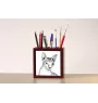Sphynx - porte-stylo avec un chat, organiseur de bureau avec impression, décoration de bureau personnalisée de la marque Art-Dog