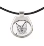 Tonkinese Cat - cat necklace, personalized pendant with a photo, unique necklace for women and men by Art-Dog brand