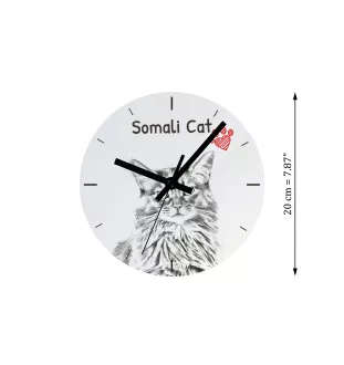 Somali zegar ze zdjęciem z konia Art-Dog