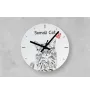 Somali-Katze - Wanduhr mit Katze, Regal Uhr mit Druck, personalisierte Hausdekoration von Art-Dog.