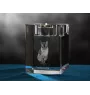 Tonkinese Cat - Candle holder with cat photo, crystal tealight holder, personalised gift by Art-Dog brand