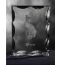 Sphynx - cristal avec une photo de chat, une statuette en verre avec une photo, un cadre exceptionnel avec une photo de la marque Art-Dog