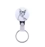 Sphynx - handmade keychain with a cat portrait, purse charm, product of the Art-Dog brand.