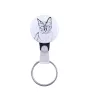 Chat tonkinois - Porte-clés fait à la main avec l'image d'un chat, breloque pour sac, produit de la marque Art-Dog