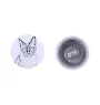 Tonkinese Cat - earrings with a beloved cat, own photo, perfect gadget for cat lovers from the Art.-Dog brand.
