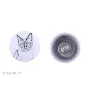 Tonkinese Cat - earrings with a beloved cat, own photo, perfect gadget for cat lovers from the Art.-Dog brand.