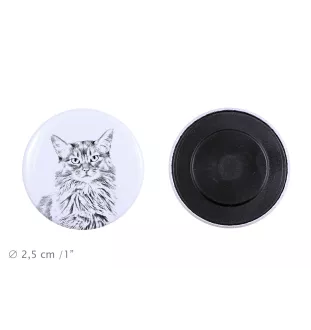 Chat Somali - collection de magnets uniques, photo personnelle, marque Art-Dog