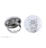 Chat Somali - une bague unique, faite à la main, bijoux pour femmes de la marque Art-Dog