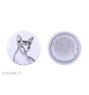 Sphynx - un accessoire de sac à dos, un badge personnalisé, l'accessoire parfait pour les amoureux des animaux de la marque Art-Dog