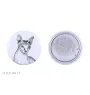 Sfinks przypinka z kotem mała Art-Dog