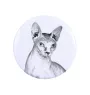Sphynx - Sammlung von einzigartigen Magneten, eigenes Foto, Marke Art-Dog
