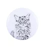 Somali Cat - collection of unique magnets, own photo, Art-Dog brand