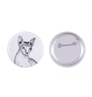 Sfinks przypinka z kotem duża Art-Dog