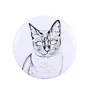 Tonkinese Cat - collection of unique magnets, own photo, Art-Dog brand