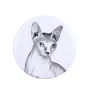 Sphynx - collection de magnets uniques, photo personnelle, marque Art-Dog