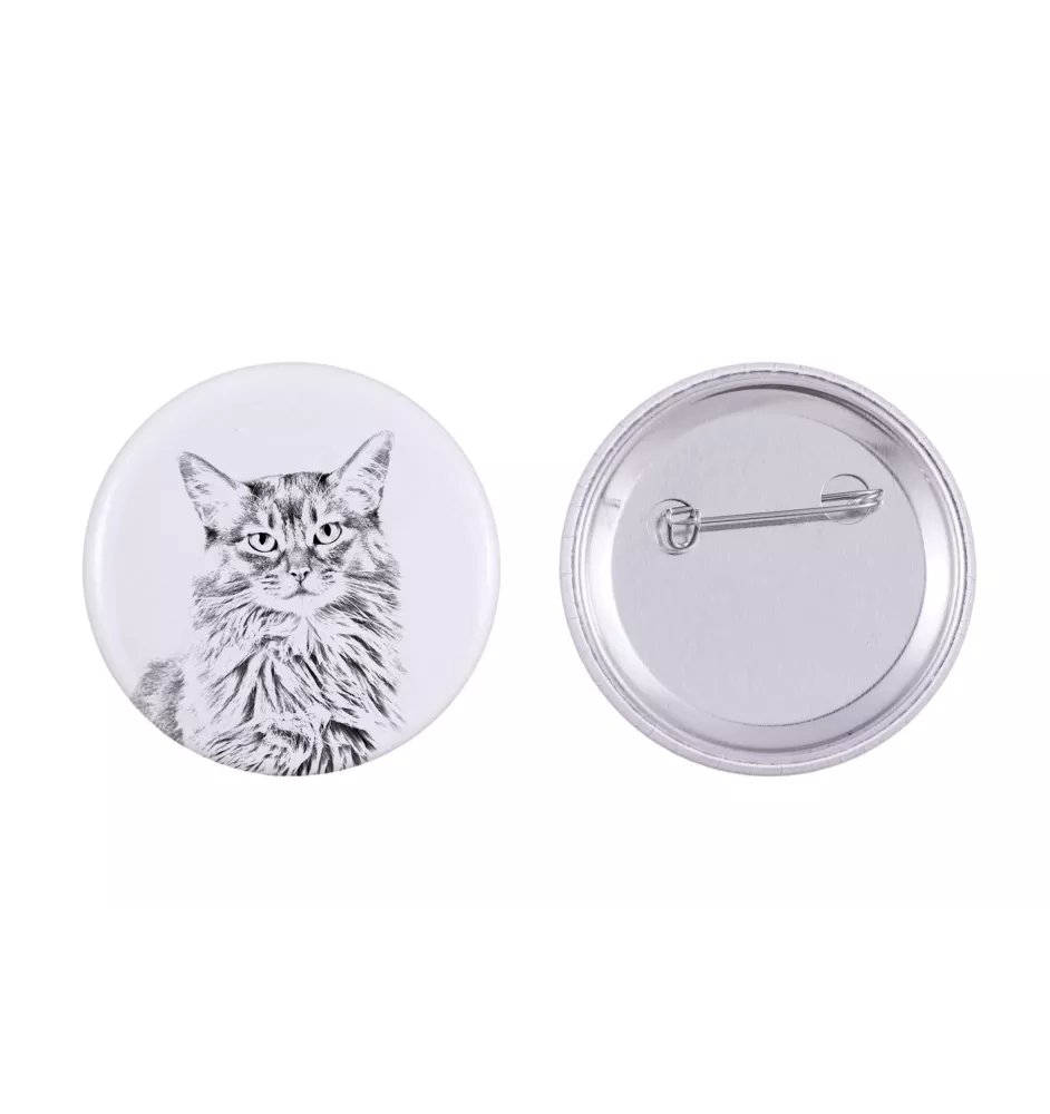 Chat Somali - collection de magnets uniques, photo personnelle, marque Art-Dog