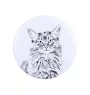 Somali Cat - collection of unique magnets, own photo, Art-Dog brand