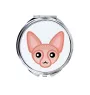 Sphynx - pocket mirror for a purse by Art-Dog