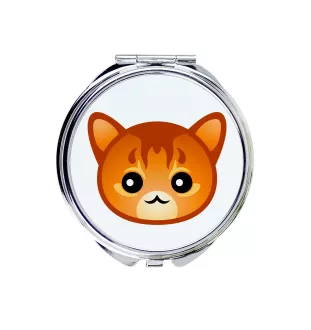 Somali - pocket mirror for a purse by Art-Dog