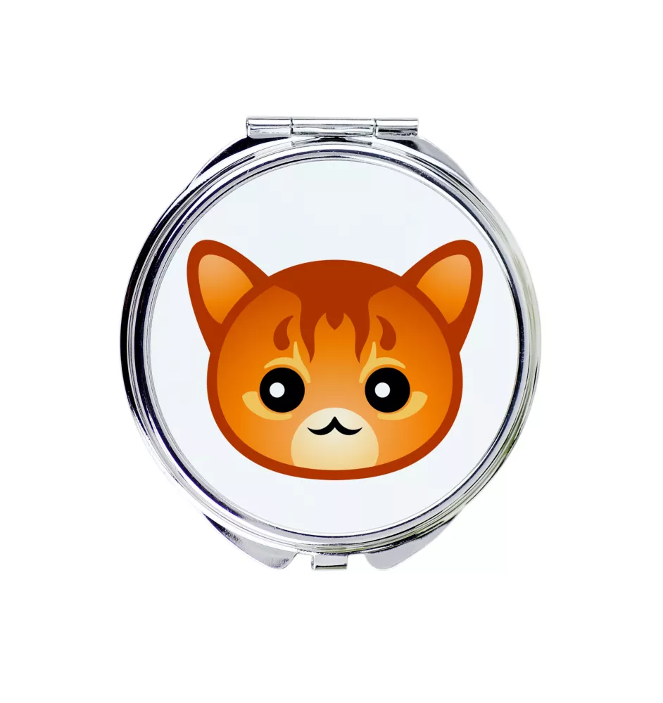 Somali - pocket mirror for a purse by Art-Dog