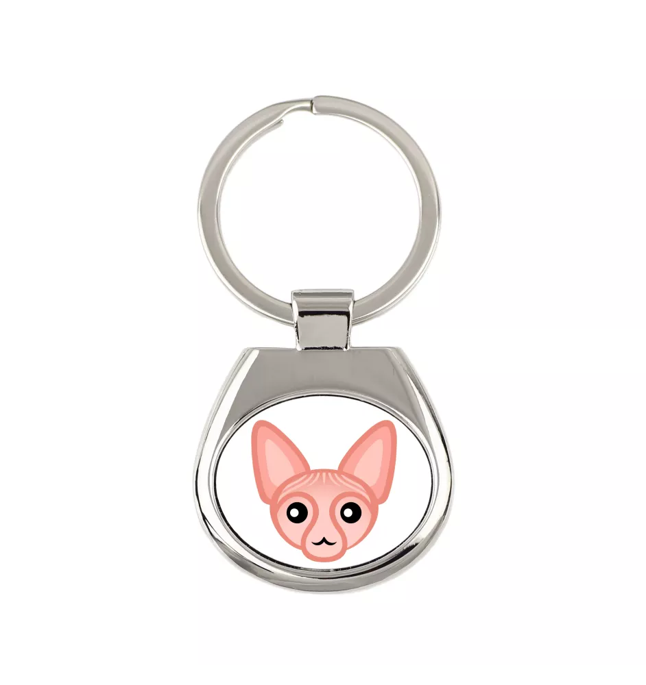 Sphynx - keychain keychain for keys by Art-Dog brand