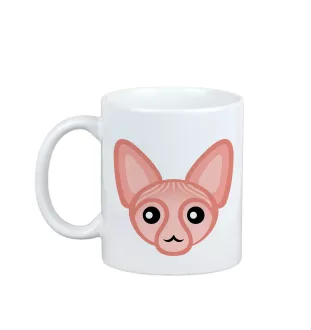 Sphynx - tasse avec graphisme et logo de la marque Art-Dog