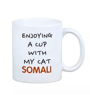 Somali - Tasse mit Grafik und Aufschrift der Marke Art-Dog
