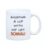 Somali - Tasse mit Grafik und Aufschrift der Marke Art-Dog