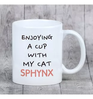 Sphynx - tasse avec graphisme et logo de la marque Art-Dog