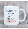 Sphynx - Tasse mit Grafik und Aufschrift der Marke Art-Dog