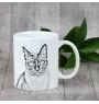 Tonkinese Katze - Tasse mit Katze, fröhliche Tasse für Hundefreunde, personalisiertes Geschenk der Marke Art-Dog