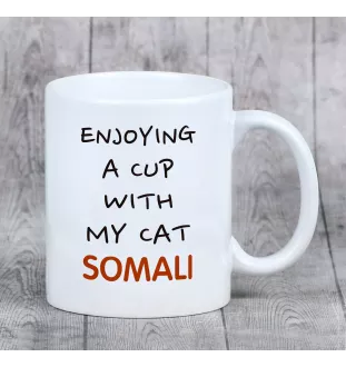 Somali - Tasse mit Grafik und Aufschrift der Marke Art-Dog